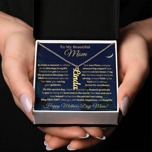 Mother's Day Gift - Best Mom (Gold) - Islamic Gallery