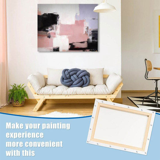 Natural Wood Canvas Wall Frame Stretcher - Islamic Gallery