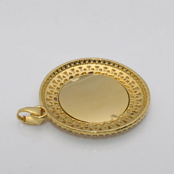 Allah Crystal Arabic Necklace Islamic Jewelry - Islamic Gallery