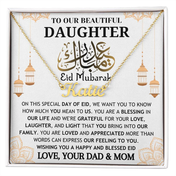 [Almost Sold Out] Daughter Eid Gift - Blessed Eid - Islamic Gallery