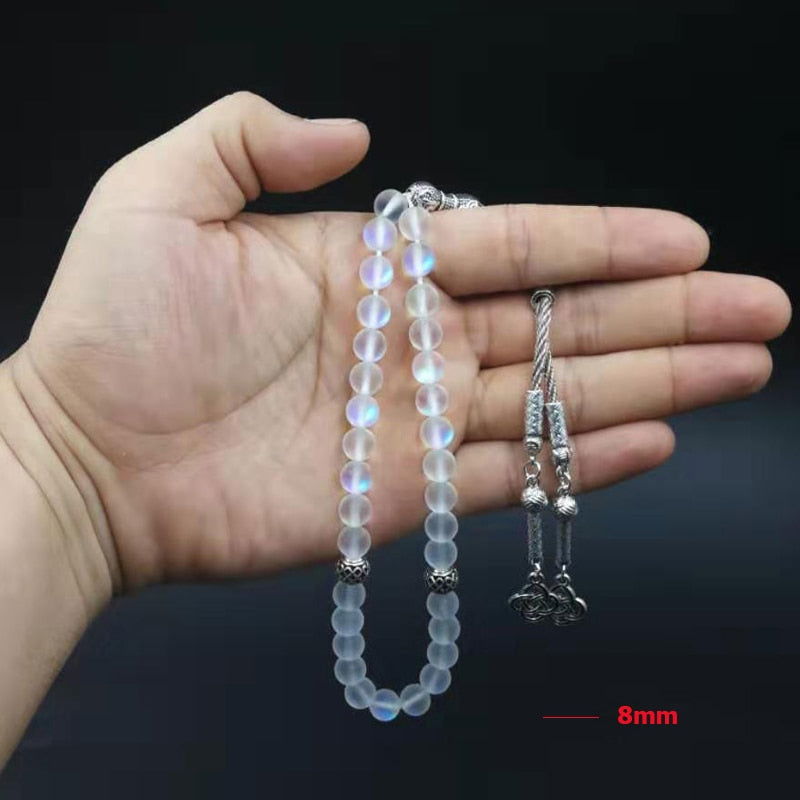 Austrian Crystal Tassel Prayer Beads - Islamic Gallery