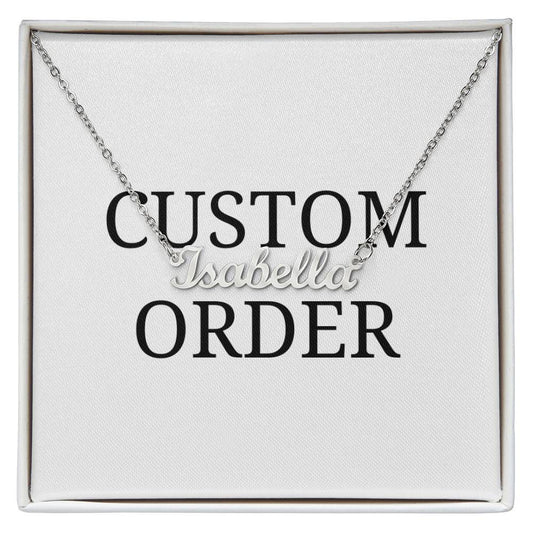 Custom Name necklace - Islamic Gallery