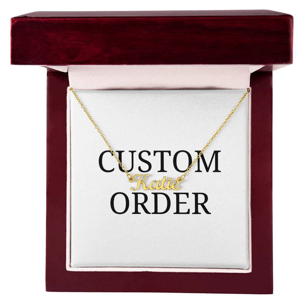 Custom Name necklace - Islamic Gallery