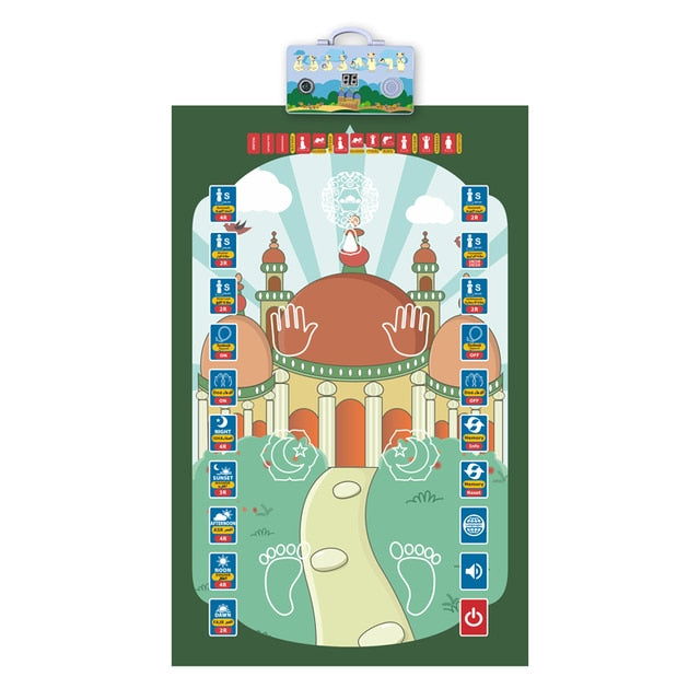 Electronic Smart Prayer Mat For Children's - Islamic Gallery