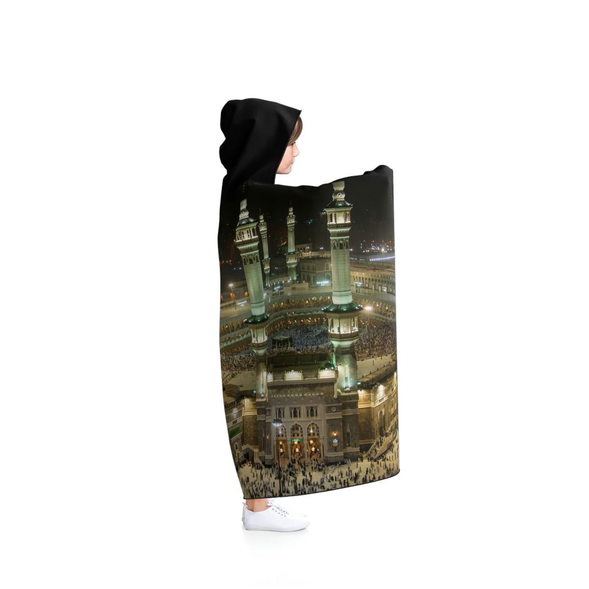 Elmasjed Alharam Hooded Blanket - Islamic Gallery