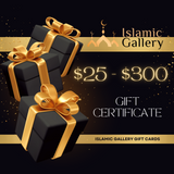 Islamic Gallery Gift Cards - Islamic Gallery