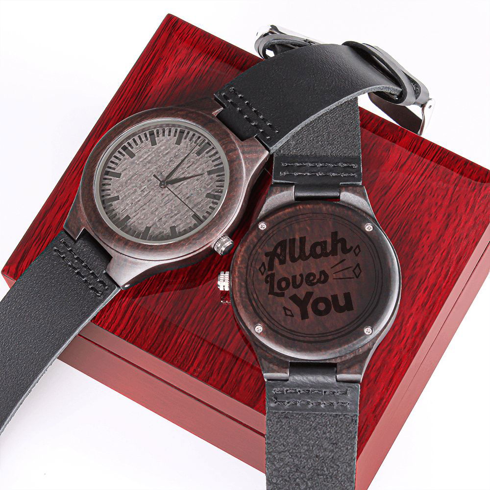 Men Watch Gift - Allah Loves You - Islamic Gallery