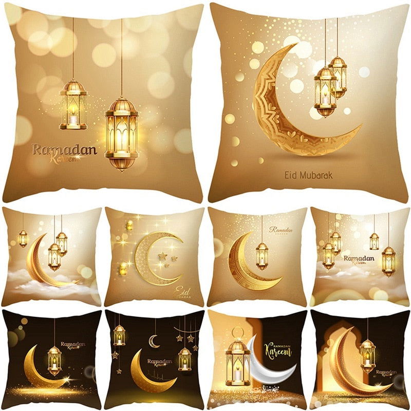 Ramadan Cushion Cover Decorative Pillowcase - Islamic Gallery