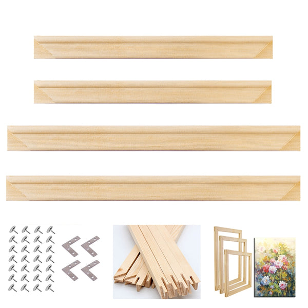 Natural Wood Canvas Wall Frame Stretcher