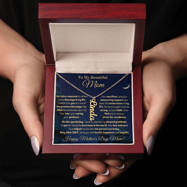 Mother's Day Gift - Best Mom (Gold)